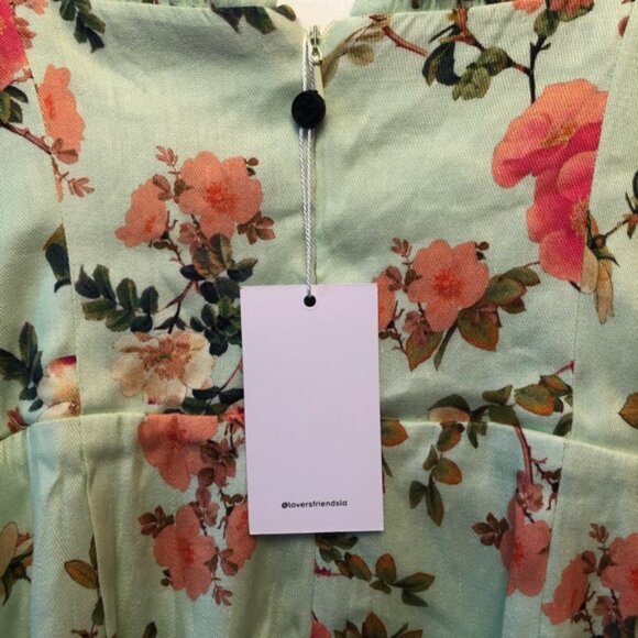Lovers + Friends Revolve Jolie Dress Green small - Picture 8 of 10